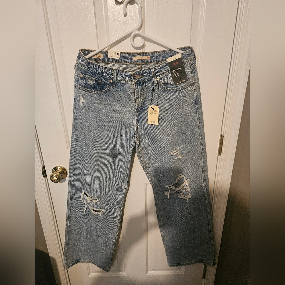 Levi's Women's Light Blue Low Loose Jeans NWT